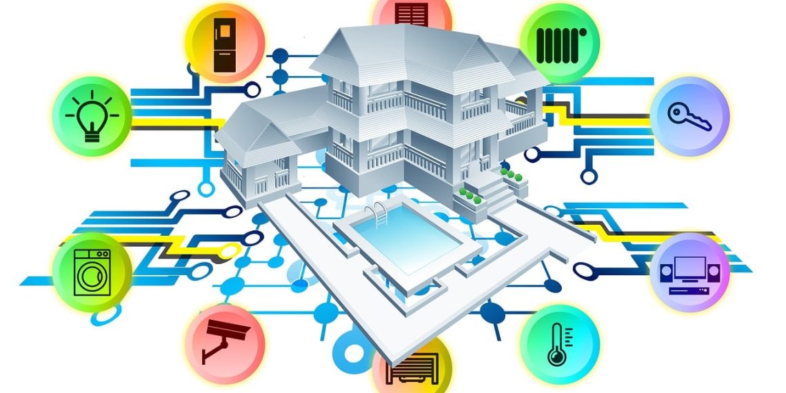 smart home, house, technology